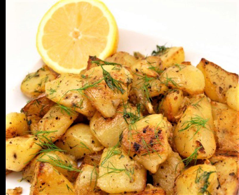 Patate arrostite al limone